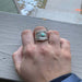 Jewelry WholesaleWholesale vintage teardrop shaped turquoise irregular ring JDC-RS-saip001 Rings 赛蒲 %variant_option1% %variant_option2% %variant_option3%  Factory Price JoyasDeChina Joyas De China