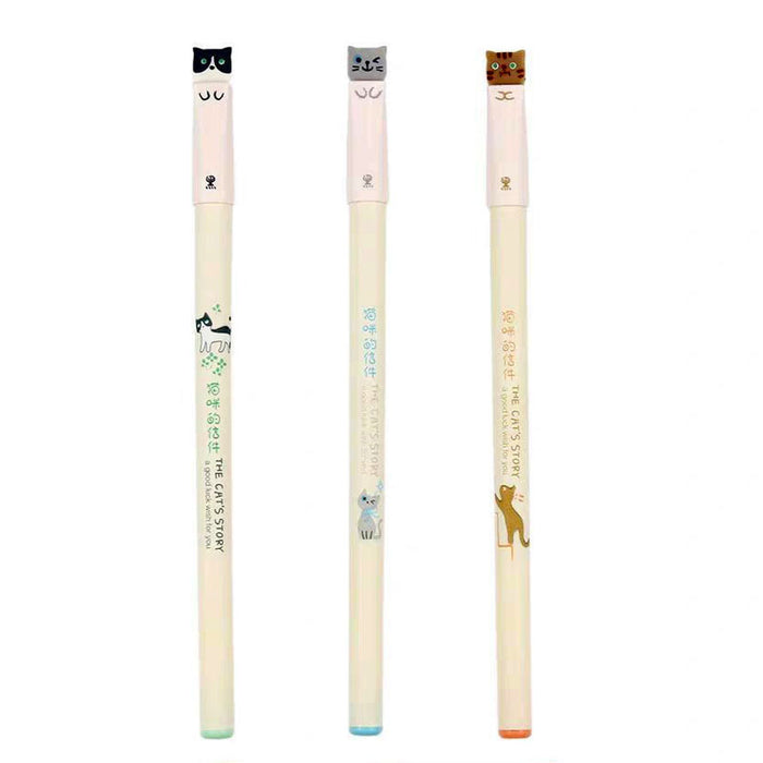 Pen de bolígrafo al por mayor plástico Lindo gel de gel Pen JDC-BP-Jiahao001