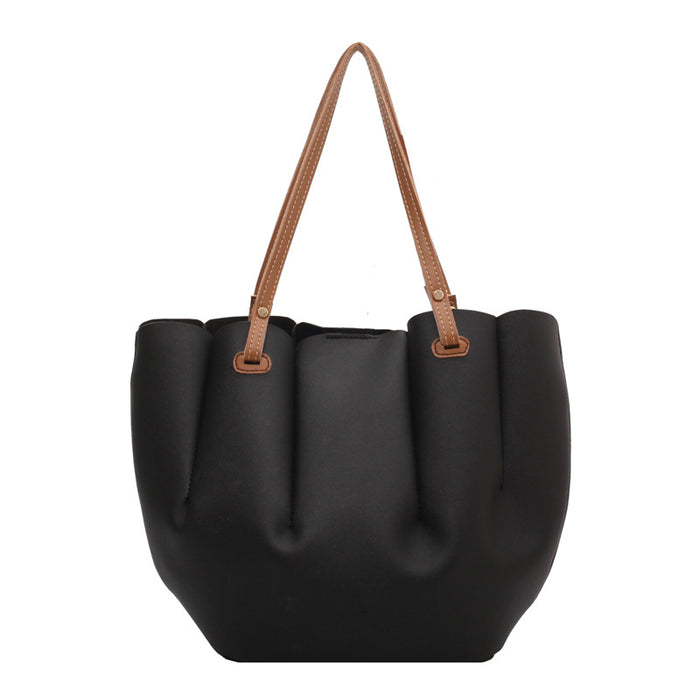 Wholesale Handbag PU Large Capacity Shoulder Tote Bag JDC-HB-Chunyao001