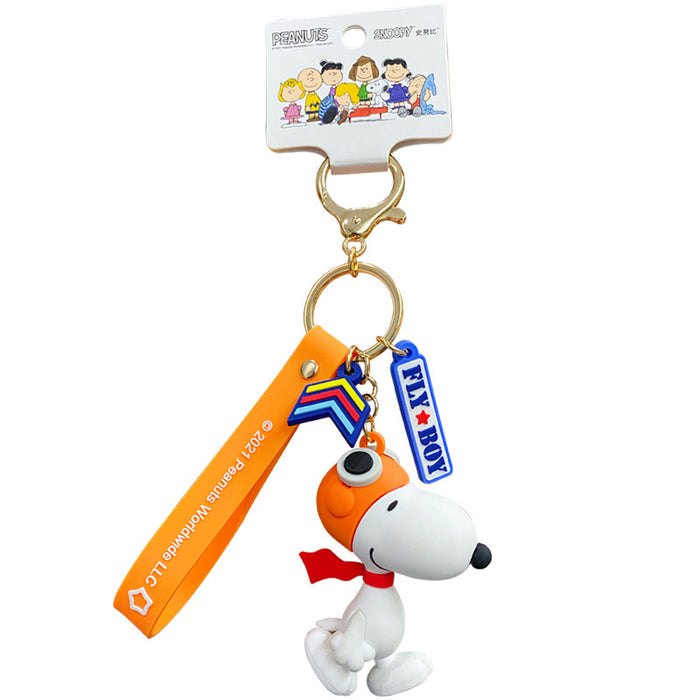 Wholesale cartoon keychain couple accessories cute puppy JDC-KC-BaiM016