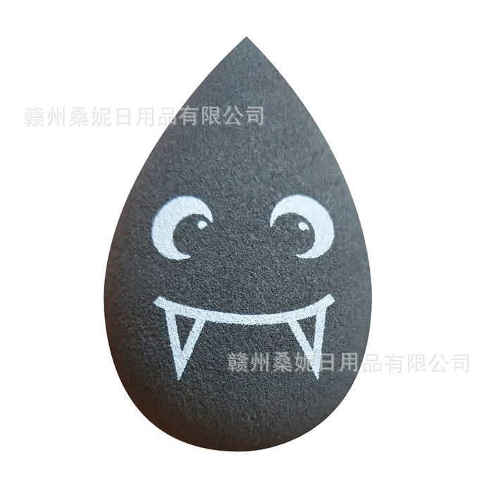 Wholesale Beauty Egg Hydrophilic Polyurethane Pumpkin Ghost Face MOQ≥3 JDC-CP-SangN001