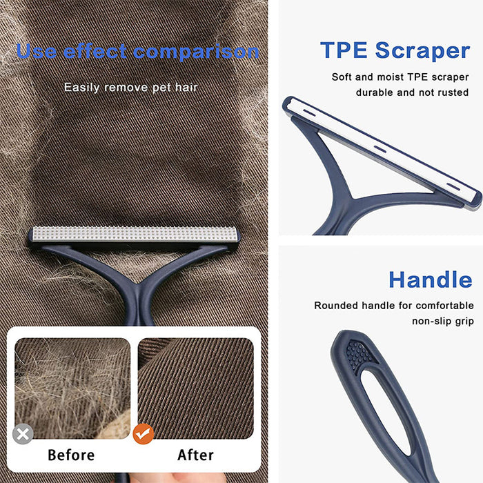 Wholesale pet stripper clothing hair removal brush carpet hair remover MOQ≥2 JDC-PG-TCai001