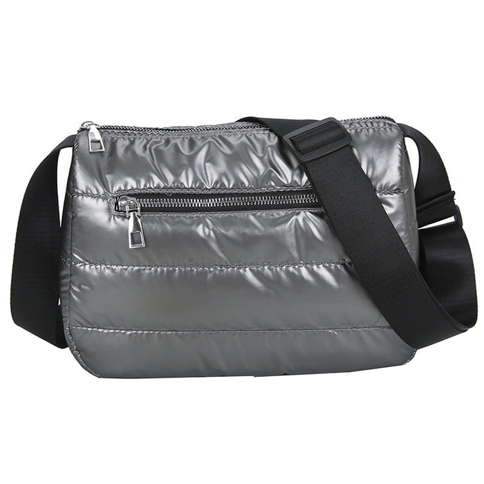 Wholesale Shoulder Bag Nylon New Down Cotton Bucket Bag MOQ≥3 JDC-SD-CaiY001