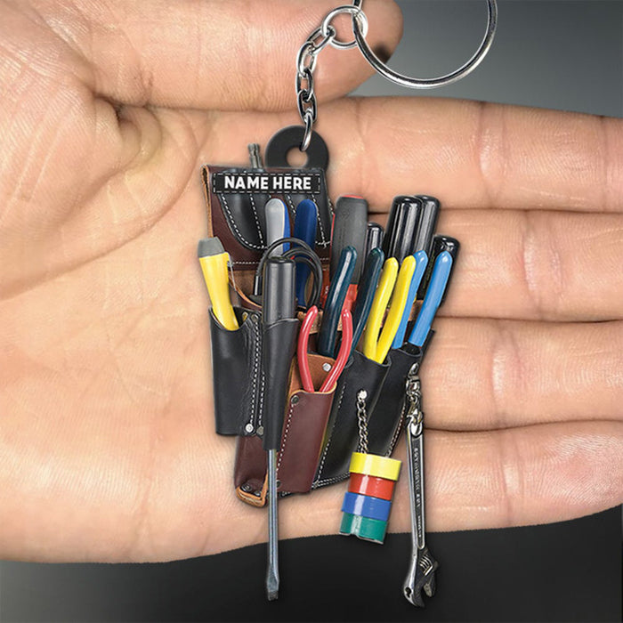 Wholesale Keychain Acrylic Tool Bag Pendant Keychain MOQ≥2 JDC-KC-YuXing001