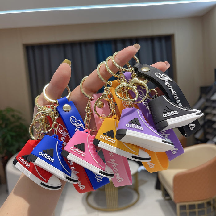 Wholesale Keychains PVC 3D Sneakers High Top Sports MOQ≥2 JDC-KC-AnG026