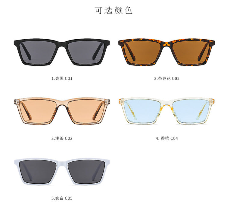 Gafas cuadradas de estilo conjunto al por mayor para hombres y mujeres JDC-SG-Junl008