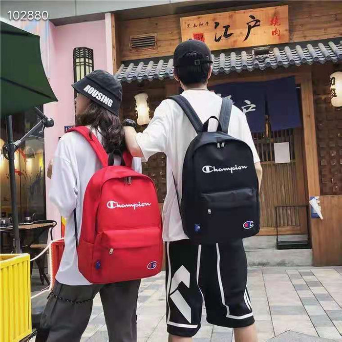 Wholesale Backpack Polyester Casual Large Capacity Travel Bag MOQ≥3 (F) JDC-BP-Zhanr003