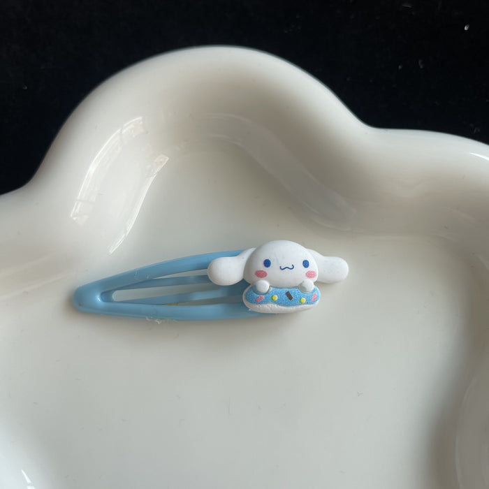 Wholesale cute swimming ring girl heart hair clip JDC-HC-ZhiX005