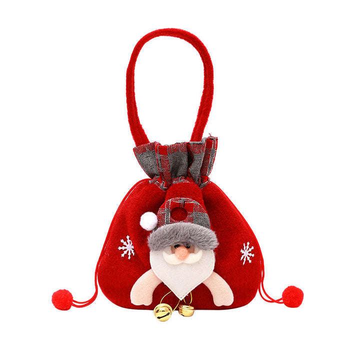 Wholesale Gift Bag Christmas Candy Apple Bag MOQ≥2 JDC-GB-QiaoC003