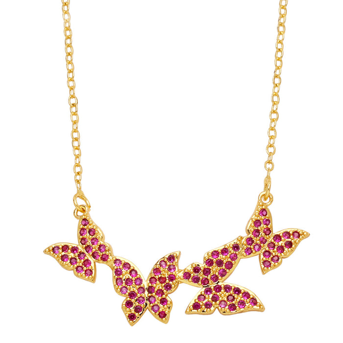 Wholesale Necklaces Butterfly Versatile Necklace JDC-NE-PREMAS015