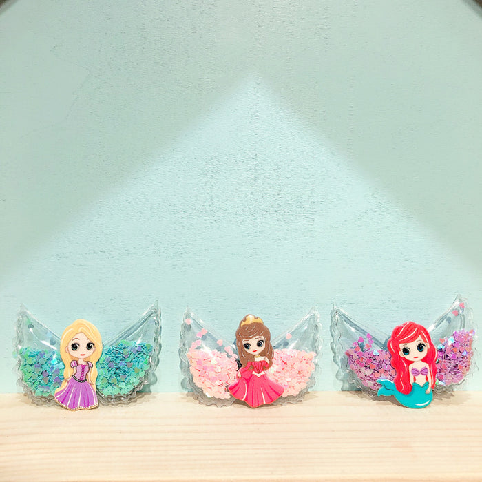 Niños al por mayor Cartoon Baby Angel Wings Accesorios para el cabello JDC-HC-Jianman003