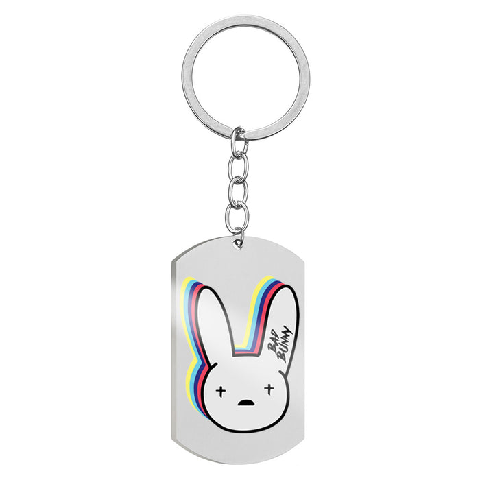 Wholesale Stainless Steel Keychain MOQ≥2 JDC-KC-HuanYu001