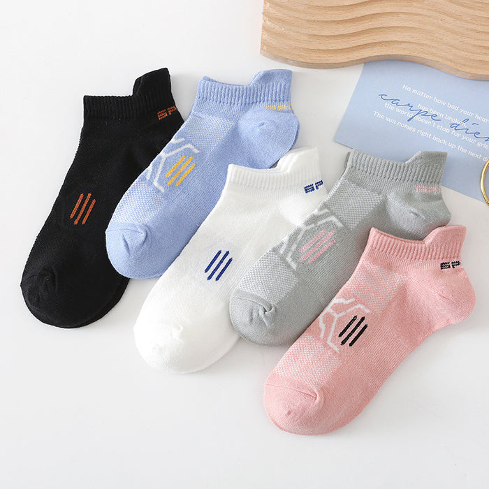Wholesale cotton socks small ears mesh JDC-SK-MZX004