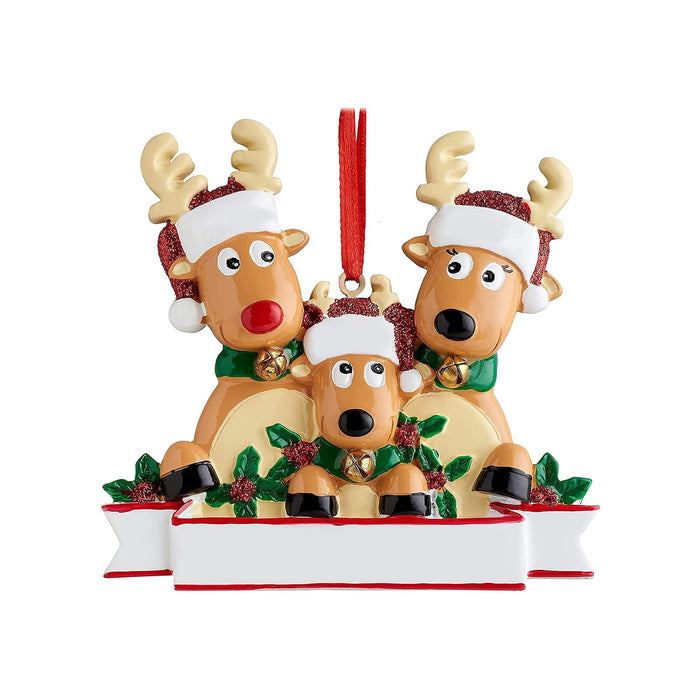 Wholesale Reindeer Family Christmas Tree Decoration MOQ≥2 JDC-DCN-MingZ002