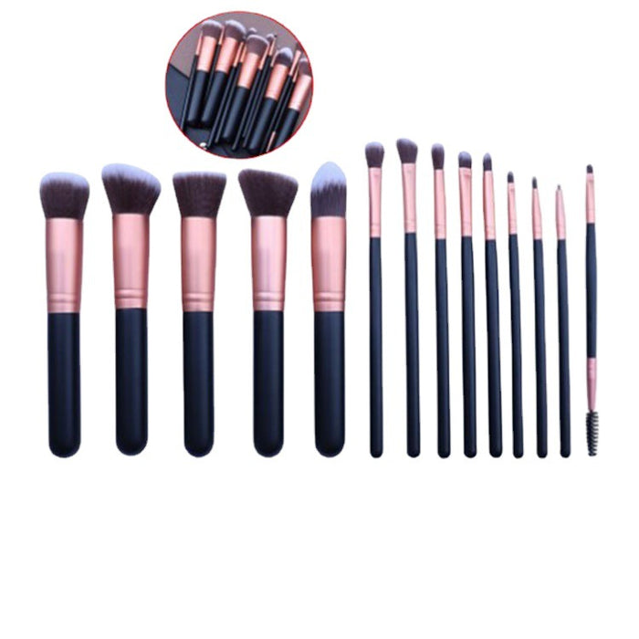Wholesale makeup brushes rayon 14 gradients JDC-MB-JMei004