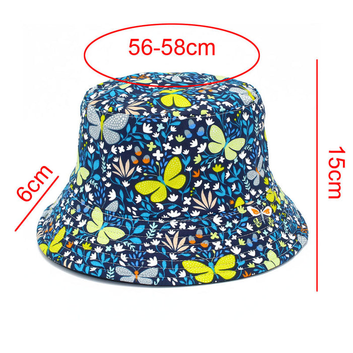 Wholesale Bucket Hat Butterfly Cotton JDC-FH-RHeng009