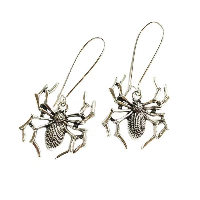 Wholesale Earring Alloy Halloween Funny Spider Earring MOQ≥2 JDC-ES-MAON003