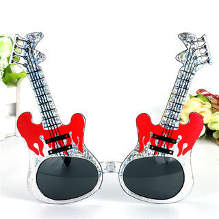 Wholesale Electric Organ Rock Guitar Party Funny Glasses JDC-SG-BoY001