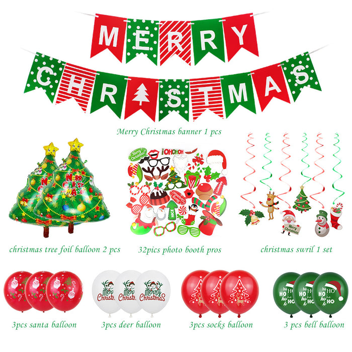 Wholesale Decorations Balloon Party Christmas Suit MOQ≥5 JDC-DCN-Gexi004