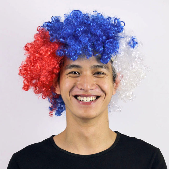 Wholesale Wig World Cup Rainbow Fan Explosion Headgear JDC-WS-JiaH001