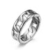 Jewelry WholesaleWholesale weave Cuban chain stainless steel ring ring JDC-RS-QianF008 Rings 千风 %variant_option1% %variant_option2% %variant_option3%  Factory Price JoyasDeChina Joyas De China
