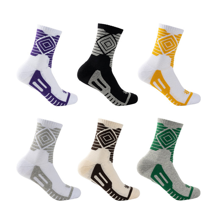 Wholesale basketball socks towel bottom non-slip wear-resistant thickened medium tube JDC-SK-TengYu001