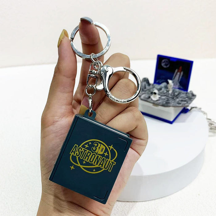 Wholesale Keychains Plastic Funny 3D Books MOQ≥2 JDC-KC-NGe004