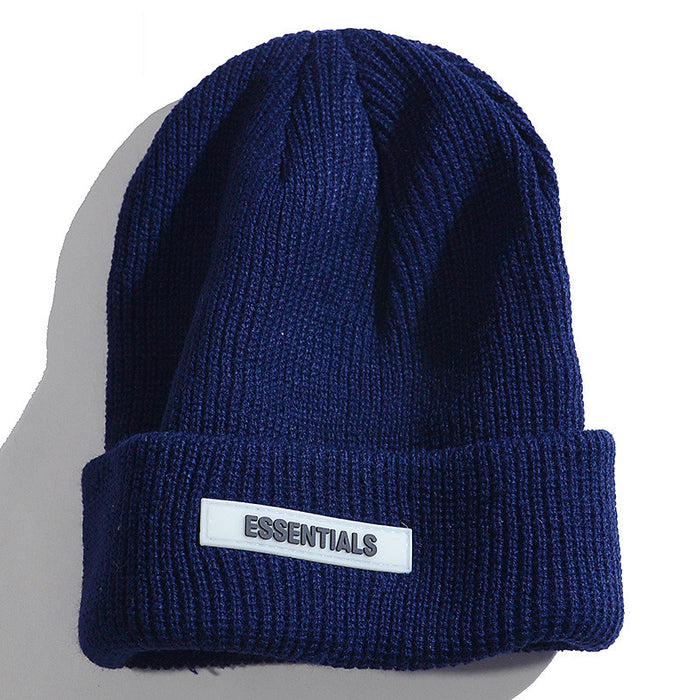 Wholesale Hat Acrylic Letters Warm Knitted Hat MOQ≥2 (F) JDC-FH-YMMY001