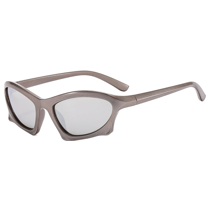 Wholesale Sunglasses PC Punk Style Irregular Frame MOQ≥2 JDC-SG-MinL008