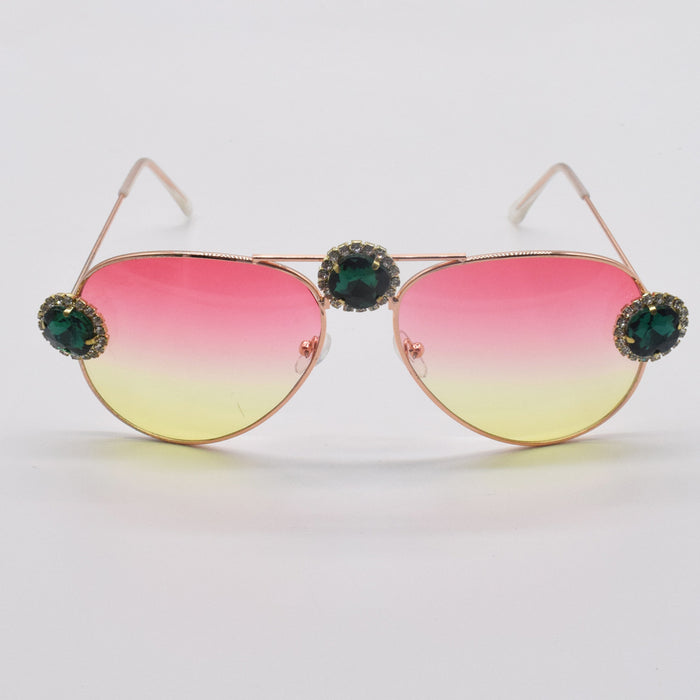 Jewelry WholesaleWholesale small frame diamond sunglasses JDC-SG-NT016 Sunglasses 妮头 %variant_option1% %variant_option2% %variant_option3%  Factory Price JoyasDeChina Joyas De China