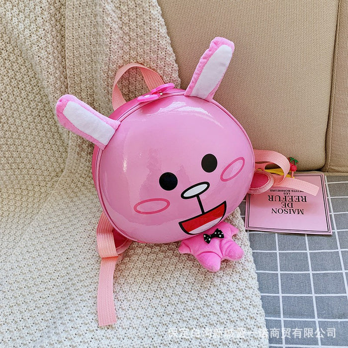 Wholesale backpack PVC cartoon eggshell children's anti-lost JDC-BP-Zhuishang001