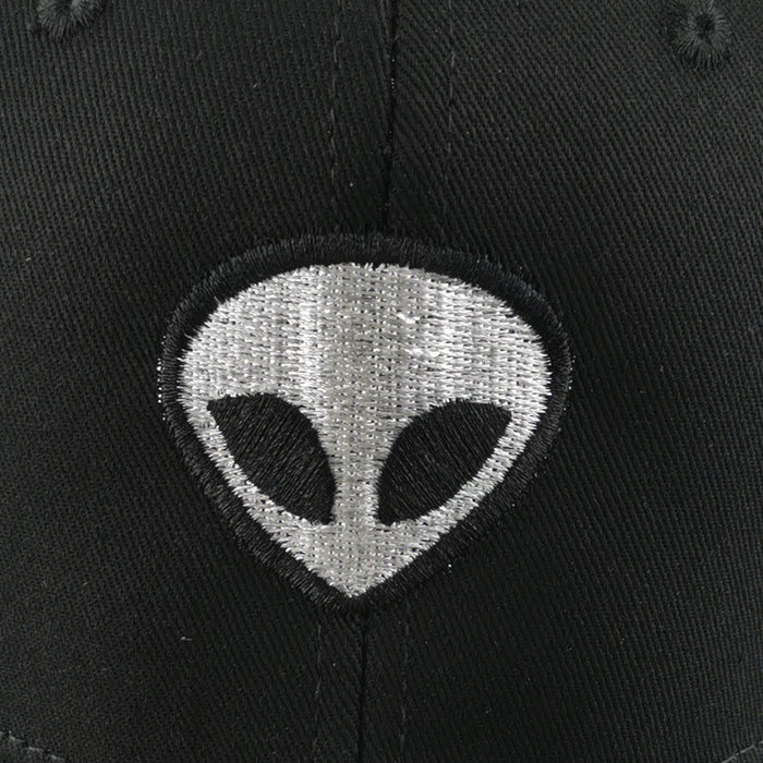 Capilla de béisbol bordada con cabecera alienígena de algodón de algodón al por mayor jdc-fh-csheng001