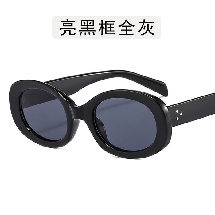 Wholesale Sunglasses PC Oval Vintage MOQ≥2 JDC-SG-ShiM002