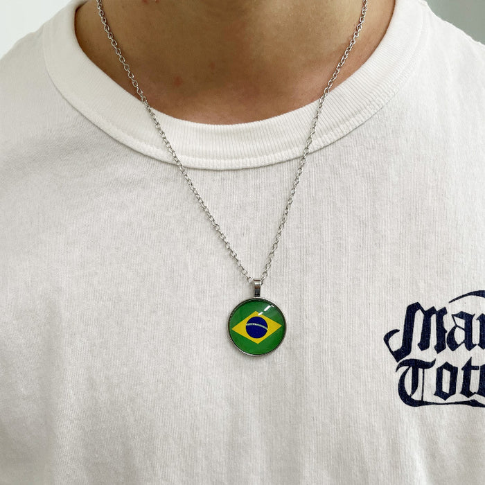 Collar al por mayor Fans de la Copa Mundial Costilla MOQ≥2 JDC-Ne-Jiux001