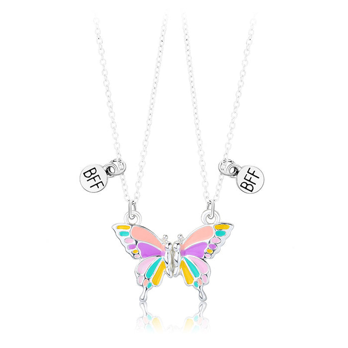 Wholesale Necklaces Alloy Butterfly Magnetite MOQ≥5 JDC-NE-HanP005