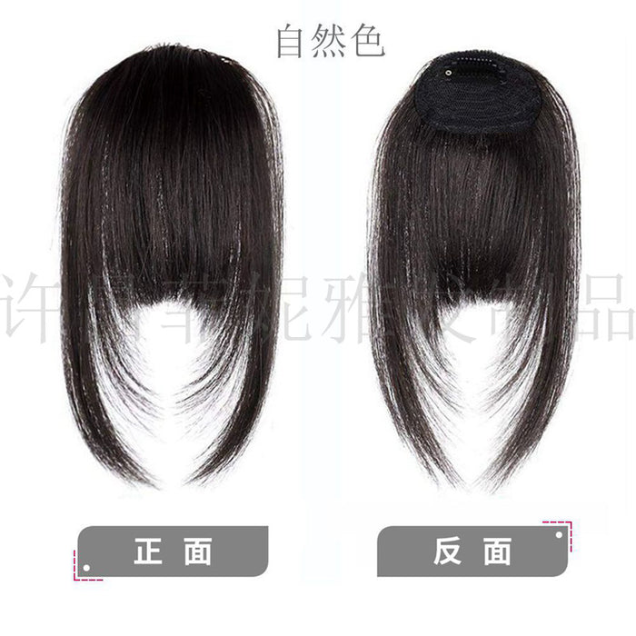 Wholesale Wigs Sideburns Forehead Bangs Real Hair Replacement MOQ≥3 JDC-WS-FNY001