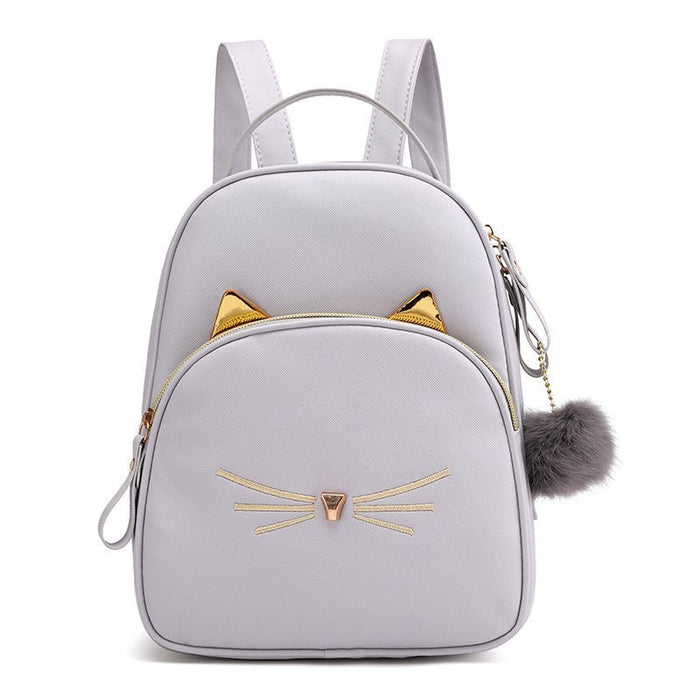 Wholesale PU Cartoon Cat Backpack JDC-BP-Fuji002