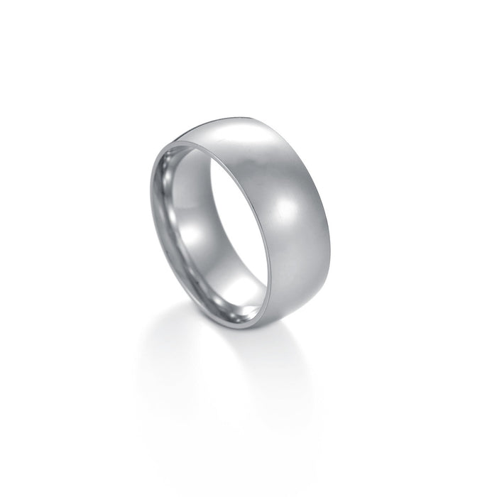 Wholesale Rings Titanium Men's Glossy MOQ≥2 JDC-RS-ShouM011