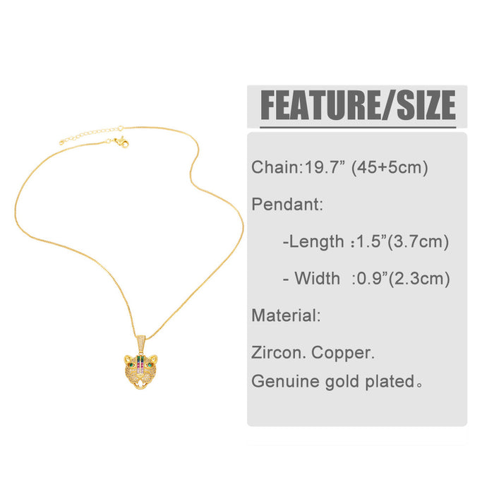 Wholesale Necklaces Copper Plated Zircon with 18k Gold JDC-NE-PREMAS007