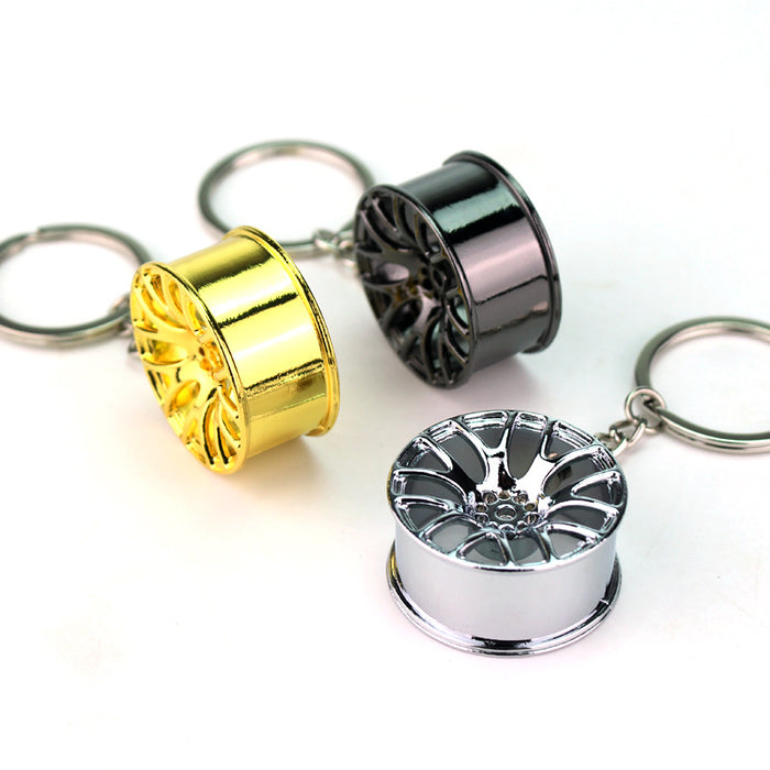Wholesale Alloy Creative Gift Giveaway Wheel Keychain MOQ≥2 JDC-KC-ZhuoX006