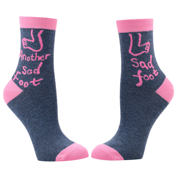 Wholesale Socks Cotton Simple Alphabet Medium Tube Socks MOQ≥3 JDC-SK-XQ017