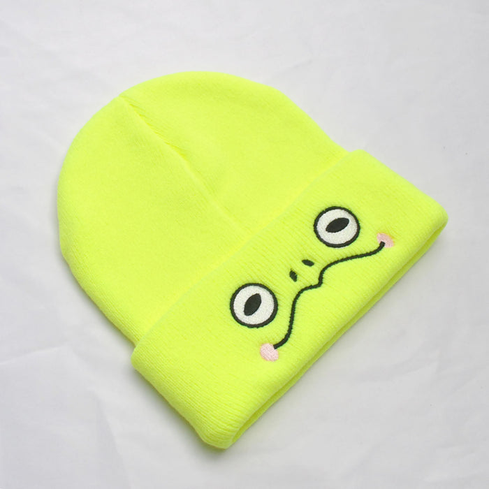 Wholesale Hat Acrylic Cute Cartoon Embroidery Knitted Hat JDC-FH-XRong012