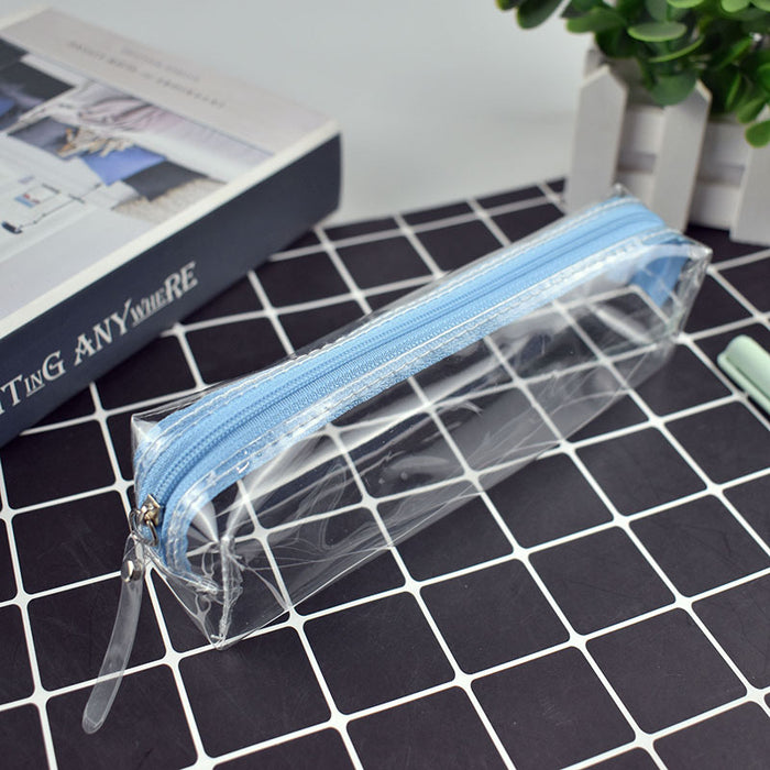 Wholesale PVC Transparent Pencil Bag MOQ≥2 JDC-PB-SKX003