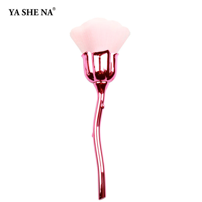 Coiffure en gros nylon en nylon rose rose cosmétique pinceau moq≥3 JDC-MB-USN001