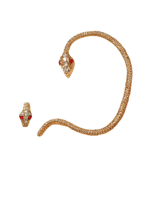 Wholesale Snake Rhinestone Earrings alloy MOQ≥2 JDC-ES-YiY002