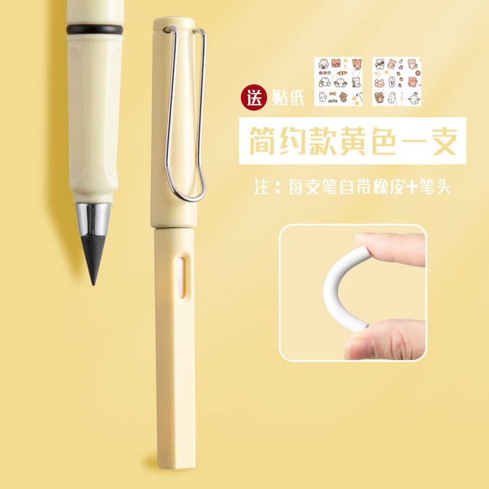 Wholesale Black Tech Plastic Cartoon Eternity Pen MOQ≥2 JDC-BP-Xiaom001
