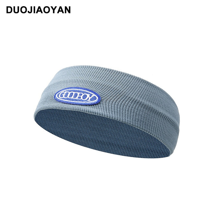 Wholesale Headband Knit Solid Stretch Sports Sweat MOQ≥3 JDC-HD-Jiaoy019