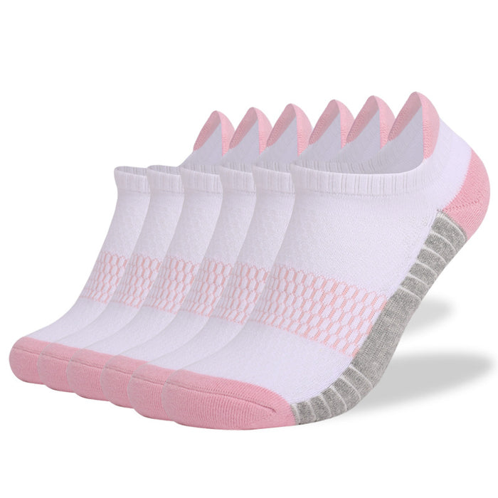 Wholesale towel bottom thickened non-slip combed cotton socks sweat-absorbing breathable sports JDC-SK-LZL060