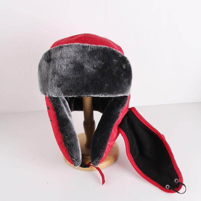 Cape de protección de orejas al aire libre de Wholes Out Wholes Hat Wholese con máscara JDC-FH-XRONG005