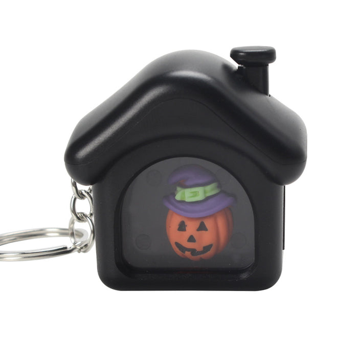 Wholesale Pumpkin Keychain Glowing Ornament MOQ≥5 JDC-KC-KaiZ001